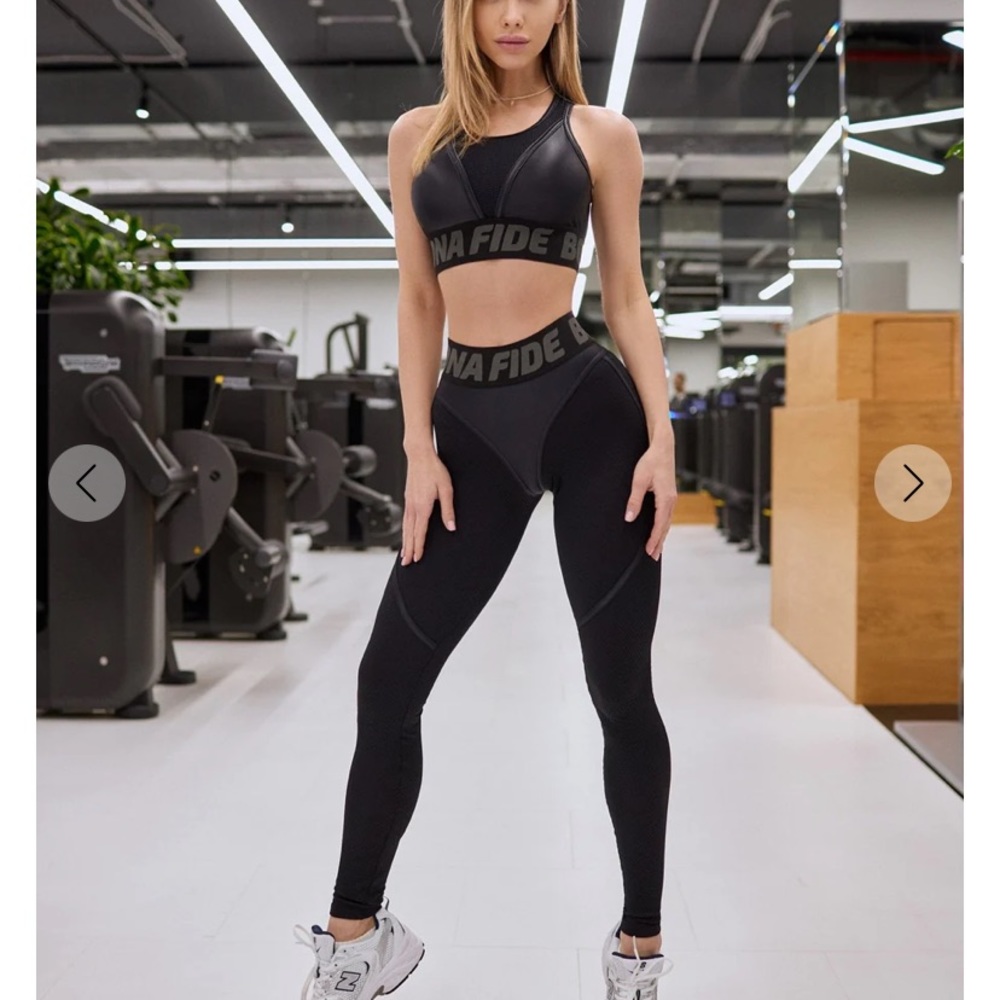 Bona Fide Leggings Exta Sex Black Skin NWT